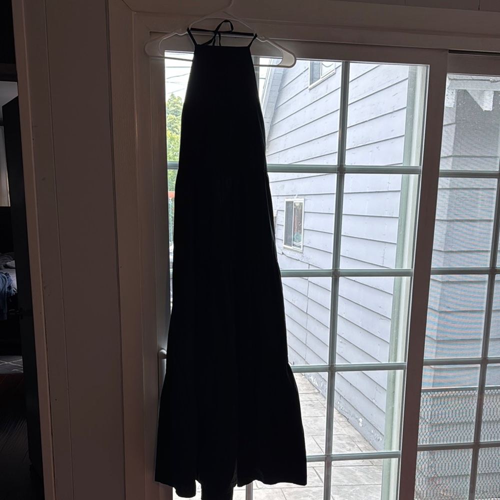 GAP Black Halter Dress